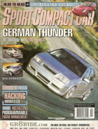 SPORT COMPACT CAR 2000 OCT - VW POWER, NEW CELICA